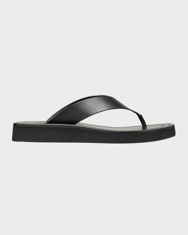Ginza Flip-Flop Smooth Calfskin Sandals